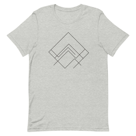 Short-sleeve unisex Line Art shirt