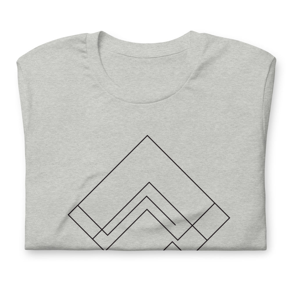 Short-sleeve unisex Line Art shirt